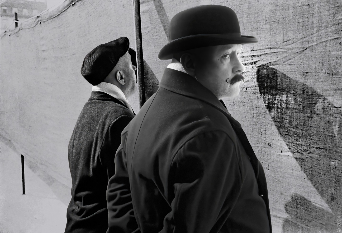 Titel des Originals: Brüssels, von Henri Cartier-Bresson, Brussel, 1932